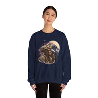 Ancient Inca Shaman with Condor Companion Unisex Sweatshirt