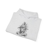 Jaguar Warrior Ink Drawing Unisex Hoodie