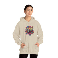 Rainbow Jaguar Mask Comic Style Unisex Hoodie
