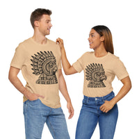 Aztec Eagle Pyramid Emblem Unisex T-Shirt