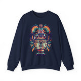 Ancient Mesoamerican Ceremonial Vessel Unisex Sweatshirt