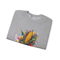 Maya Corn Mural Street Art Unisex Sweatshirt
