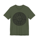 Sacred Aztec Calendar Face Unisex T-Shirt