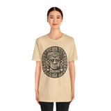 Aztec Totem Mesoamerican Art Illustration Unisex T-Shirt