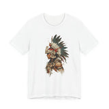 Watercolor Tribal Aztec Warrior Unisex T-Shirt