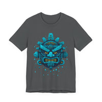 Tlaloc Rain God Tribal Glyph Style Unisex T-Shirt