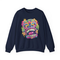 Graffiti Mayan Skull Cartoon Style Unisex Sweatshirt