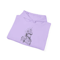 Young Jaguar Warrior Sketch Unisex Hoodie