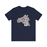 Quetzalcóatl Serpent Head Illustration Unisex T-Shirt