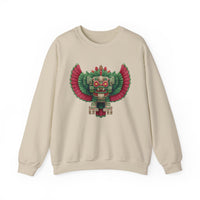 Ancient Pixel Boss Quetzalcoatl Retro Sprite Unisex Sweatshirt