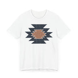 Minimal Southwest Tribal Rug Pattern Illustration Unisex T-Shirt