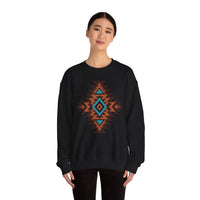 Boho Aztec Geometric Totem Pattern Illustration Unisex Sweatshirt