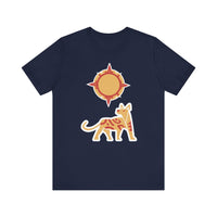 Xoloescuincle beneath the Sacred Sun Unisex T-Shirt