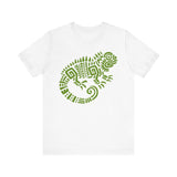 Mayan Aztec Totem Symbol of Iguana Unisex T-Shirt