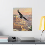 Royal Andean Condor Inca Spirit at Dusk Canvas