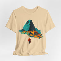 Machu Picchu Minimalist Sacred City Unisex T-Shirt