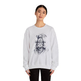 Fierce Inca Warrior Ink Illustration Unisex Sweatshirt