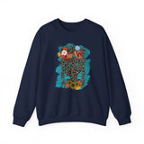Wild Desert Bloom Cactus Illustration Unisex Sweatshirt