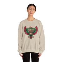 Ancient Pixel Boss Quetzalcoatl Retro Sprite Unisex Sweatshirt