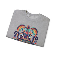 Ancient Mesoamerican Ceremonial Vessel Unisex Sweatshirt
