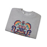 Ancient Mesoamerican Ceremonial Vessel Unisex Sweatshirt