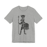 Cultural Aztec Warrior Graphic Illustration Unisex T-Shirt
