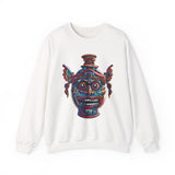 Indigenous Ceramic Vase Art Unisex Sweatshirt