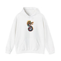 Aztec Serpent God Quetzalcoatl Modern Tribal Style Unisex Hoodie