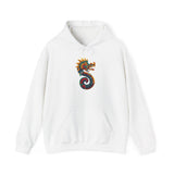 Aztec Serpent God Quetzalcoatl Modern Tribal Style Unisex Hoodie