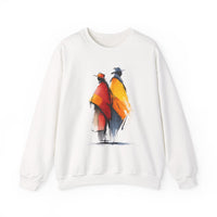 Andean Couple Poncho Art Unisex Sweatshirt