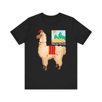 Sacred Llama of the Inca Andes Unisex T-Shirt