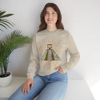 Mexico Monument Chichen Itzá Doodle Unisex Sweatshirt