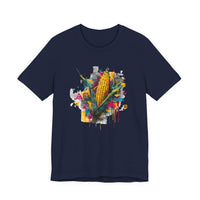 Maya Corn Mural Street Art Unisex T-Shirt