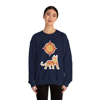 Xoloescuincle beneath the Sacred Sun Unisex Sweatshirt