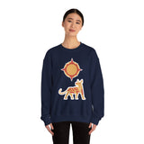 Xoloescuincle beneath the Sacred Sun Unisex Sweatshirt