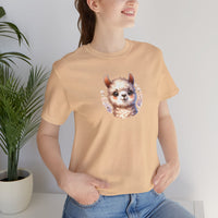 Inca Andean Llama Baby Face Illustration Unisex T-Shirt