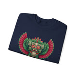 Ancient Pixel Boss Quetzalcoatl Retro Sprite Unisex Sweatshirt