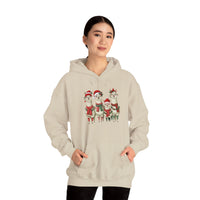 Inca Christmas Llama Family from the Andes Unisex Hoodie
