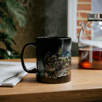 Andean Lost City Inca Temple Black Mug