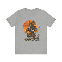 Aztec Samurai Wave Style Unisex T-Shirt