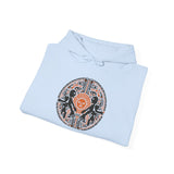 Sun Worshippers Inca Glyph Layout Unisex Hoodie