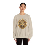 Pixel Art Inca Sun God 8-Bit Retro Style Unisex Sweatshirt
