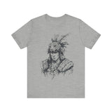 Jaguar Warrior Ink Portrait Unisex T-Shirt