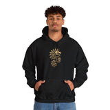 Quetzalcoatl Spiral Serpent Tribal Glyph Unisex Hoodie
