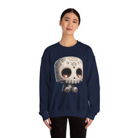 Adorable Tribal Aztec Skull Glow Unisex Sweatshirt