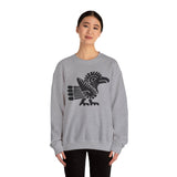 Aztec Bold Bird Illustration Unisex Sweatshirt