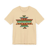 Sacred Geometric Textile Pattern Illustration Unisex T-Shirt