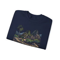 Andean Cliffside Inca Citadel Graphic Unisex Sweatshirt