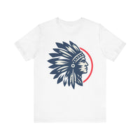 Tribal Visionary Chief Emblem Illustration Unisex T-Shirt