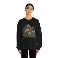 Mayan Jungle Pyramid Ruins Graphic Unisex Sweatshirt